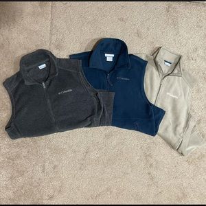 Columbia Soft Men’s Vest. Package Deal!